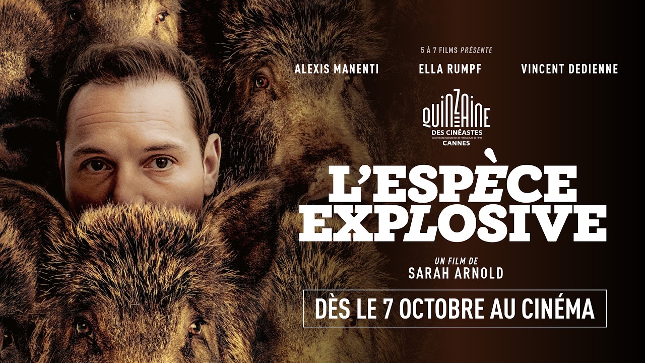 Bande-annonce - L’ESPÈCE EXPLOSIVE, de Sarah Arnold, dès le 7 octobre au cinéma